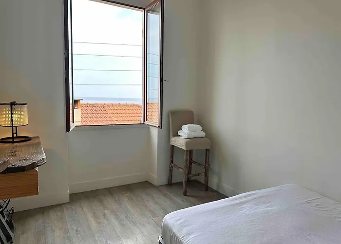 Peyronnet - Fabulous 2 Bedrooms - Sea View - 2min Away Lägenhet Menton