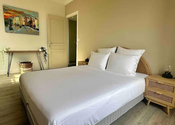 Lägenhet Peyronnet - Fabulous 2 Bedrooms - Sea View - 2min Away Menton